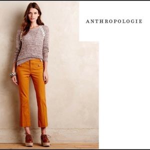 (SOLD) Anthropologie Cartonnier Charlie Crop Flare